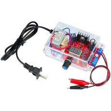 WWZMDIB LM317 전자 부품 AC DC 25V 12V 110V 전압 키트 가능한 DIY 조절, WWZMDi B LM317 조정 전압 조절기 키트 AC
