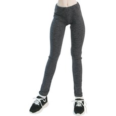 [Petite Marie] 13 DD 60cm BJD [No.0151] 대응 9분 길이 레깅스 짙은 그레이 스패츠