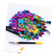 엠비아6 컬러 브러쉬 블루 워터브러쉬펜