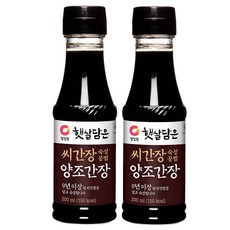햇살담은 씨간장 숙성공법 양조간장, 200ml, 2개