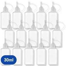 제이스토어 바늘공병 미세 조절 화장품 접착제 소분용, 15개