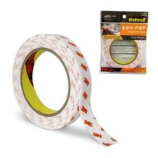 양면폼테이프 강력폼양면테이프 자동차외장용 양면테이프 강력 폼 접착테이프 강력폼테이프 18mmX EX130, 본상품