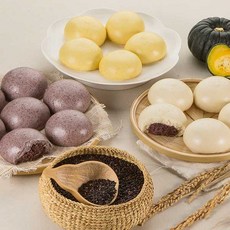 [안흥골짜기] 프리미엄 3종찐빵 (20개씩총60개) (국내산밀국내산팥), 1개