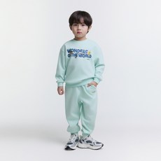 내셔널지오그래픽 키즈 K251UPB310 토들러 맨투맨팬츠 SET JADE 960950