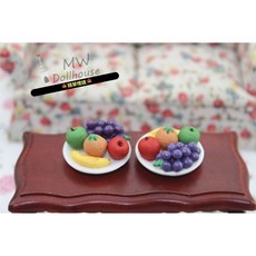 （全套）迷你 仿真 葡萄 水果碟 水果盤 蘋果 d185 香蕉 橘子 柳澄汁杯 娃娃屋 袖珍 微縮模型 食玩模型 隨草, 1個, 柳橙汁杯（圖2，單入）