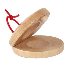 어린이집 유아 악기놀이 캐스터네츠 짝짝이 장난감 청각발달 아기 유치원 아동 여아