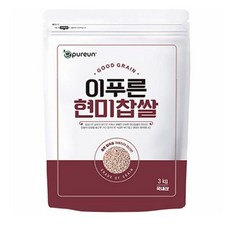 이푸른 국산 현미찹쌀, 3kg, 1개