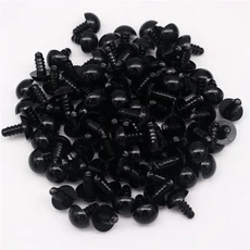50/100pcs 장난감에 대 한 5 18mm 검은 플라스틱 안전 눈 Amigurumi Diy 키트 공예 인형 장식 액세서리에 T, 01 50pcs, 10 14mm