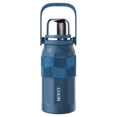 굼 펀 스포츠 보온 텀블러, 다크블루, 1개, 900ml