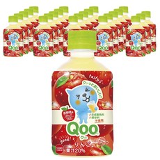 Qoo 蘋果汁, 24個, 280ml