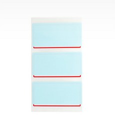 라이즈올 보호 견출지 405 적색 7매 표시용 스티커