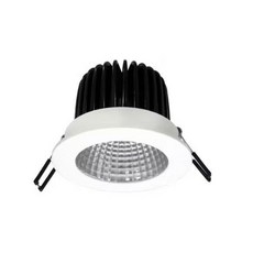 12W 黑鑽石崁燈 9.5 公分, White, 1件