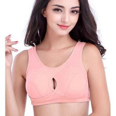 8118 볼륨수면브라 스포츠 노와이어브라 여성 피트니스 푸시업브라