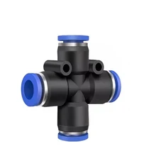 공압 피팅 튜브 커넥터 에어 퀵 워터 파이프 푸시 호스 커플링 다중, [05] PZA, [01] OD4mm, 1개