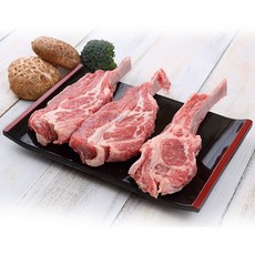 (배터짐) 캠핑가자! 냉동 양갈비 숄더랙500g 양고기 양꼬치 양다리 양깍두기 양어깨살 양등심 (일요일&당일발송), 1개, 냉동 양숄더랙(양고급갈비) 500g +쯔란 허브솔트