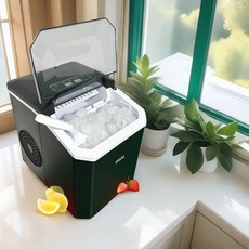 소형업소용제빙기 대용량 아이스메이커 미니 소형, B. 기본형 블랙 모델 적외선 감지