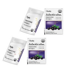 뉴일리 자보티카바퓨레 블루베리농축분말 60정 x 2개 식이섬유