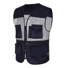 라라티와이 알로 낚시 건설 근무 시원한 메쉬 작업복 조끼