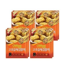 롯데푸드 고추잡채 김말이 400g+400g x4개