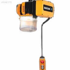 대산 호이스트 2점식 125KG 380V 무거운짐운반 공장상하차, 1개, 1L, 125g