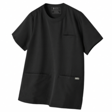 (FIGS 동일단)아케소웨어 U넥 블랙 여성 간호사복 간호사유니폼 의사유니폼