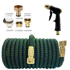 정원용 물 파이프 매직 망원경 텔레스코픽 고압 세차 물주기 채소 대형 다기능, 07 Green 125FT