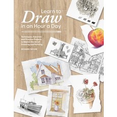 (英文圖書)Learn to Draw in an Hour a Day: Techniques Exercises and Practice Projects to M... 平裝版, David & Charles, 英文