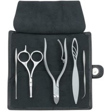 日本 MARUTO 多件個人護理修剪組合 配精緻小牛皮收納包 GM系列原廠絕版 日本原裝現貨, 1個, 五件套裝