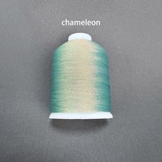 Sa est 가닥 금속 모든 수제 매듭 광택, chameleon, 3가닥