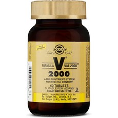 SOLGAR 配方 VM-2000 錠, 60入, 1個, 60錠