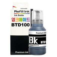 브라더 BTD100 호환 잉크 DCP-T730DW DCP-T536DW DCP-T436W MFC-T930DW DCP-T236 DCP-T830DW MFC-T935DW, 01.검정, 1개