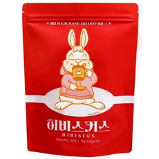 우고래빗 히비스커스 허브차 50티백(1.5g), 50개입, 1개, 1.5g