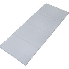 휴팡 4T 폴딩형 애견전용 PVC 펫 반려동물 강아지 매트 미끄럼방지 슬개골 보호, 1개, 직물패턴_그레이(뒷면 그레이)