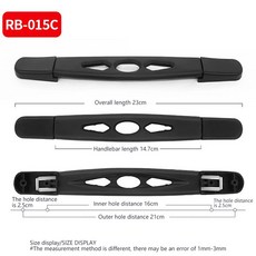 여행용 수하물 케이스 교체 핸들 핸들 스트랩 운반 그립 예비 상자 가방 부품, RB015C