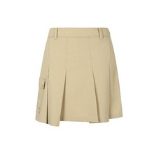 팬텀 봄 편안한 여성 언발란스 플리츠 큐롯스커트 (2 colors)