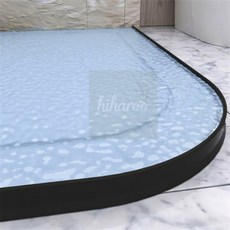 하이하루 T자형 실리콘 물막이 블랙 t자형물막이