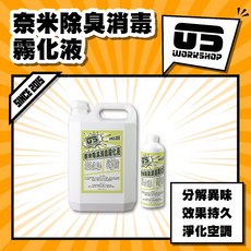 零伍工坊 奈米除臭消毒霧化液 洗車專用藥水 霧化機噴霧機, 1個, 奈米除臭消毒霧化液(500ml)