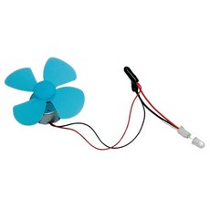 간이 풍력발전기 실험세트 (날개 . 저전류모터 . 엔드캡 . 커넥터 . LED)