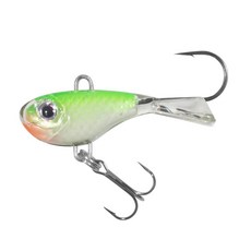 NORTHLAND TACKLE TWITCHIN' Puppet 1/카드 1/8oz 갤럭시 블랙, 슈퍼글로우 퍼치