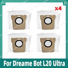 dreame 호환 Bot L20 Ultra L30 X20 Pro 메인 사이드 브러시 물걸레 HEPA 필터 먼지봉투 액세서리 키트, Set 7