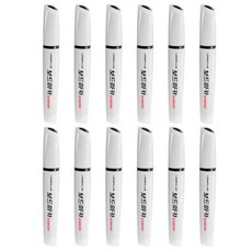 라인플러스 트리마330 보드마카 1타(12개입), 검정, 10세트