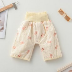 蛋圖案嬰兒學習褲, 隔尿褲-小粉兔-泡泡皺皺紗, 1個