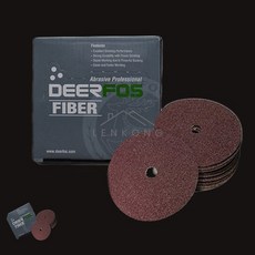 삼렌콩 디스크페파 175mm 20장 16방 사포기계교체사포 원형샌더패드 샌딩기패드, 1