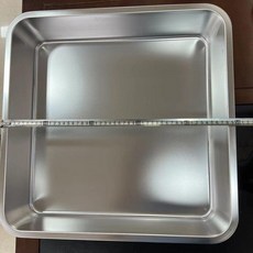 올스텐 고양이화장실 스테인리스 가로형 오픈형 스틸볼 6 A. 3xx7cm 특두 평저, 1개, 50x50x15cm