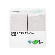 필리밀리 멀티 5겹 화장솜 200P, 200매입, 1개