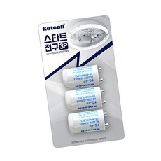 매직크린 코텍 스타트 전구 3P, 없음, 1개