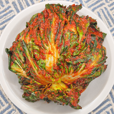 100% 국산 제철 해풍 봄동 겉절이 김치, 1개, 2kg