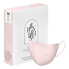 비앙브리제 프리미엄 에어슬림 마스크 중형 KF94, 10개입, 2개, 베이비 핑크