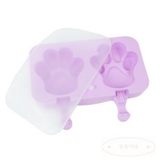 동동생활용품 실리콘 아이스크림 몰드 가정용아이스크림몰드 아이스크림만들기틀, 토끼