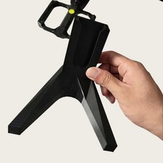 腳支腳 自行車腳撐山地公路車曲柄停車架路邊撐立腳架車梯配件公路自行車, 經典黑, 1個